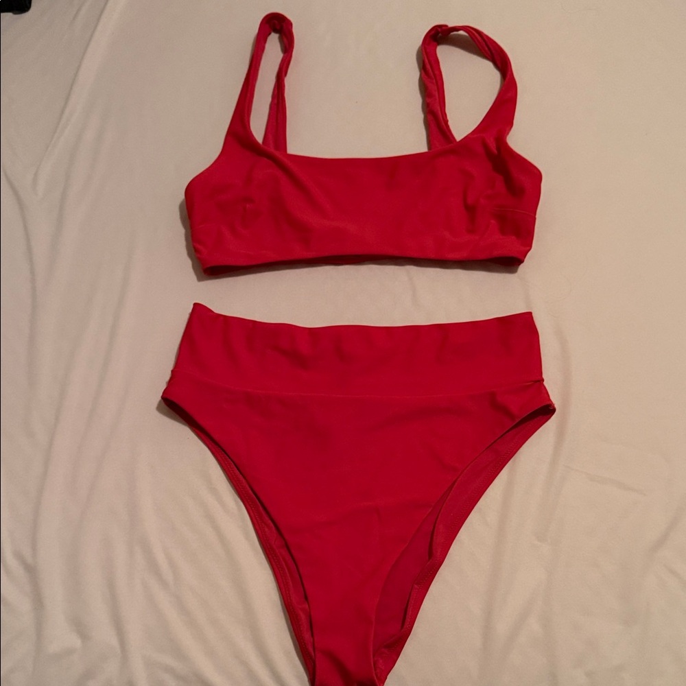 Aerie Red Bikini Set